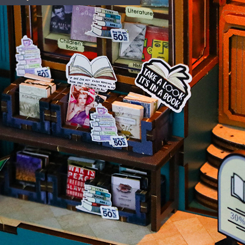 Soul Bookstore DIY Book Nook Kit