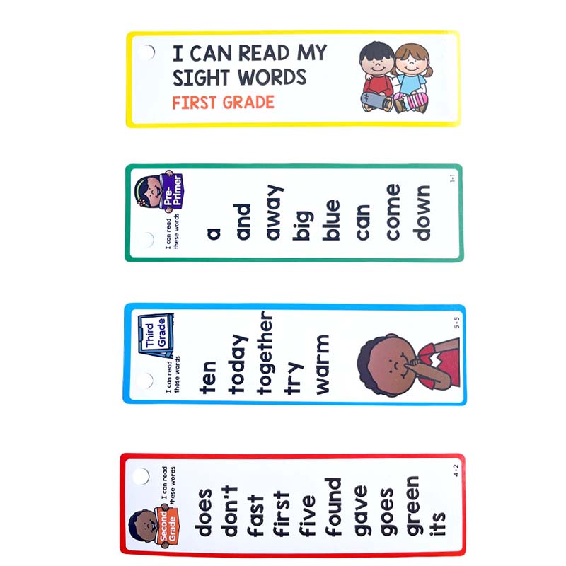 High-Frequency Word Learning Cards 16 PCS