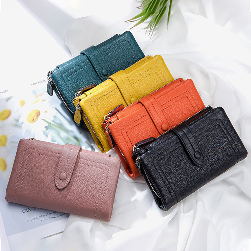 Multifunctional Short Trifold Wallet