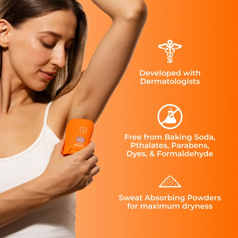K antiperspirant deodorant stick