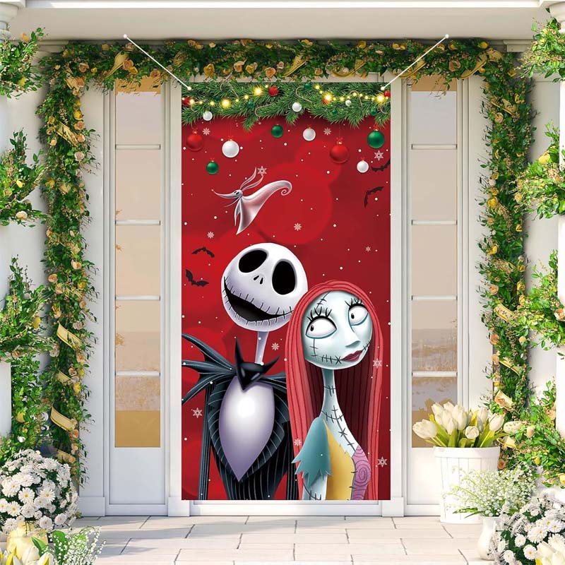 The Nightmare Before Christmas Door Curtain