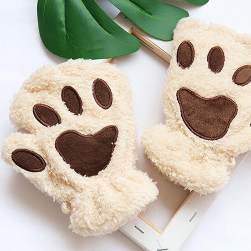 Half Finger Cat Claw Gloves
