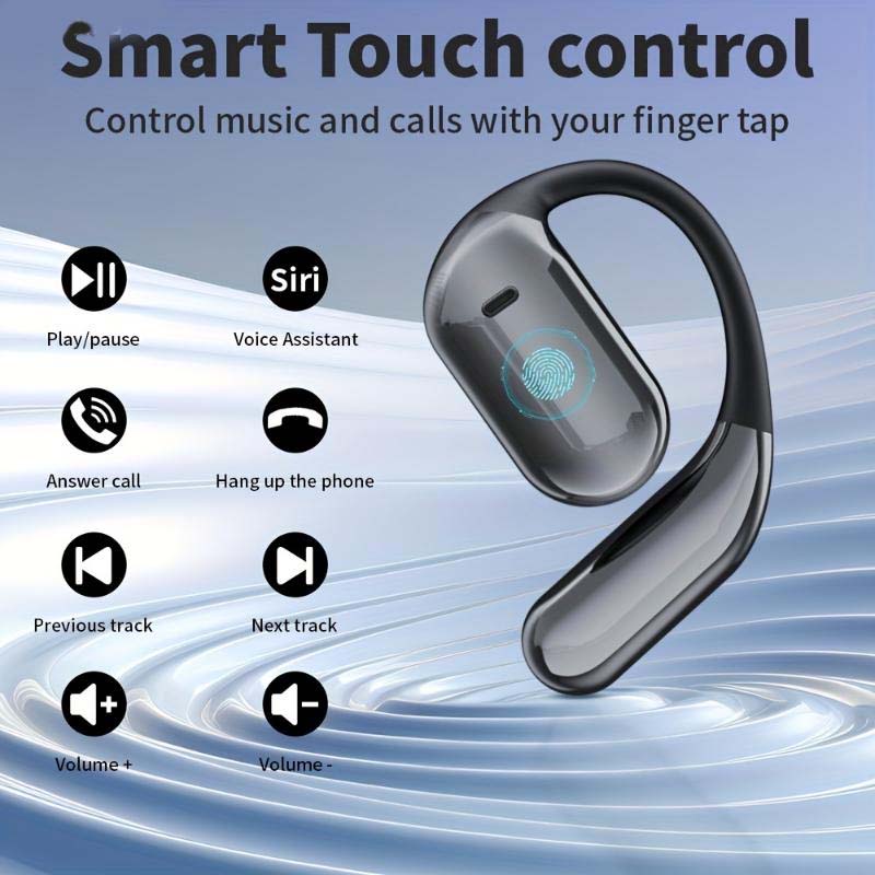 Open Earbuds Touch Screen Control Earbuds