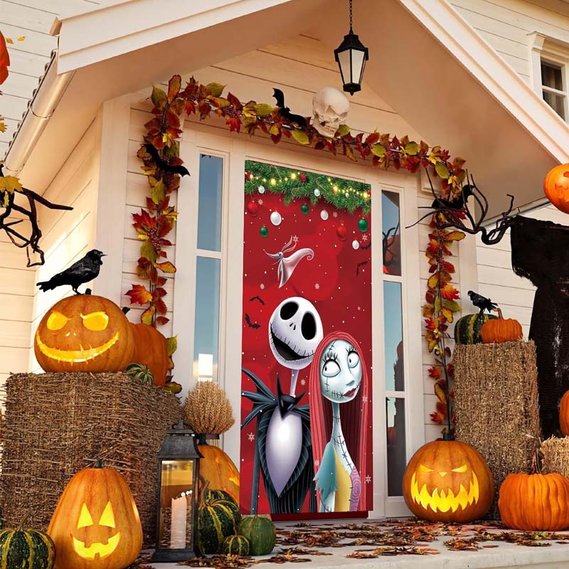 The Nightmare Before Christmas Door Curtain