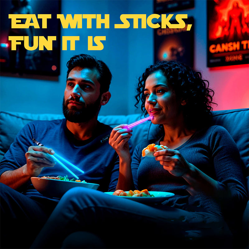 9-Color LED Light-Up Chopsticks