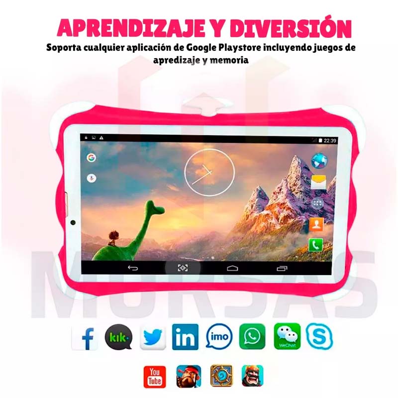 7-inch children's tablet