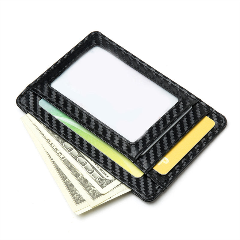 Front Pocket Leather Card Holder Wallets