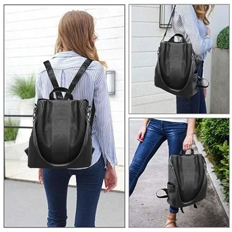 PU Leather Anti-theft Shoulder Bag