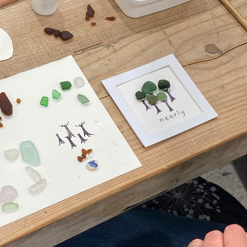 Create Your Own Sea Glass Picture Craft Kit