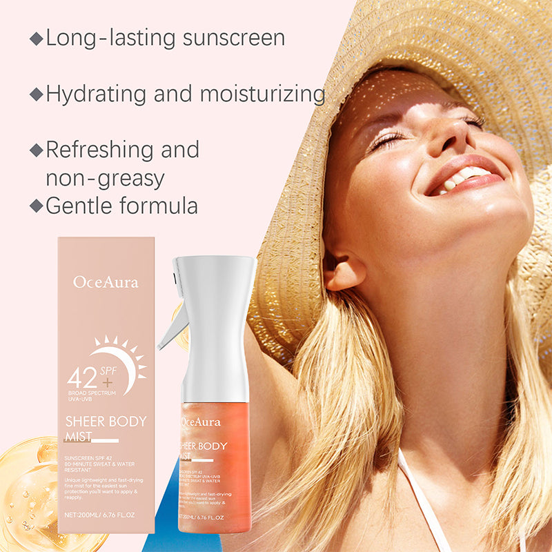Sheer Body Mist Sunscreen