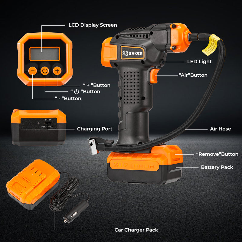 Car Tire Air Pump