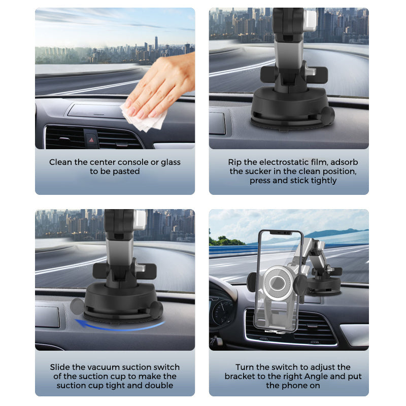 Center Console Phone Holder