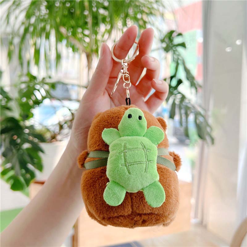 Capybara Keychain Key-ring Bag