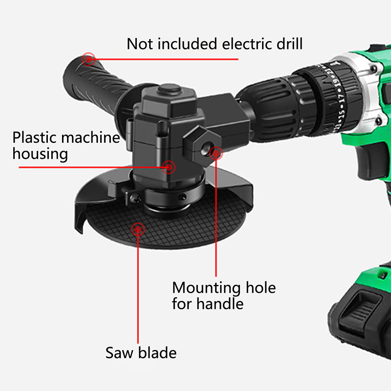Electric Drill Variable Angle Grinder Converter