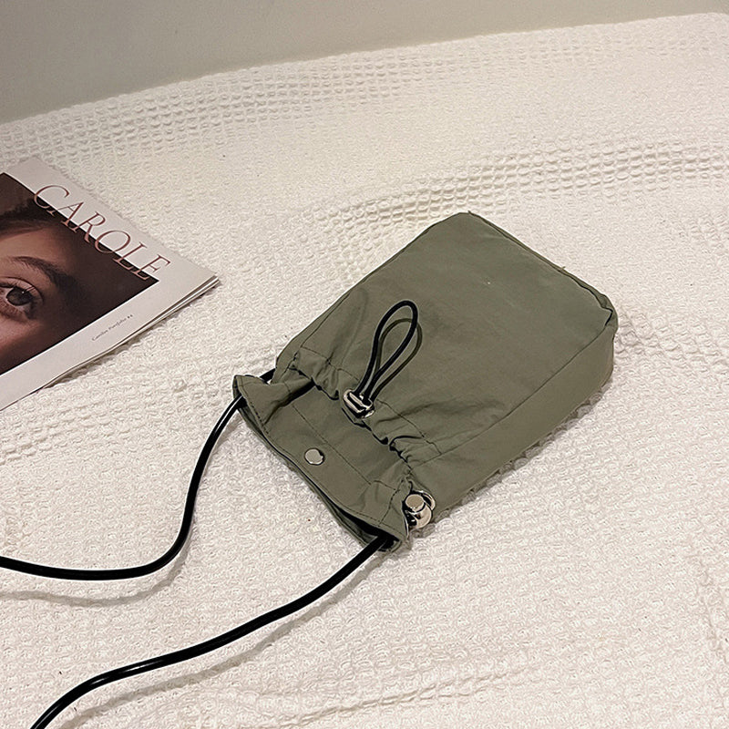 Minimalist Drawstring Phone Bag