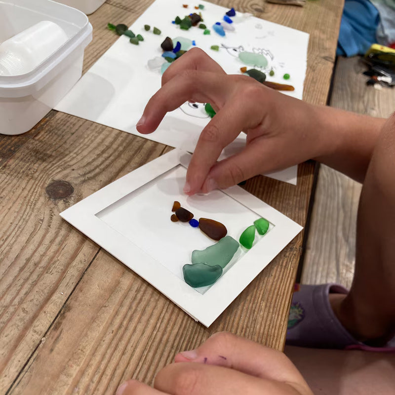 Create Your Own Sea Glass Picture Craft Kit