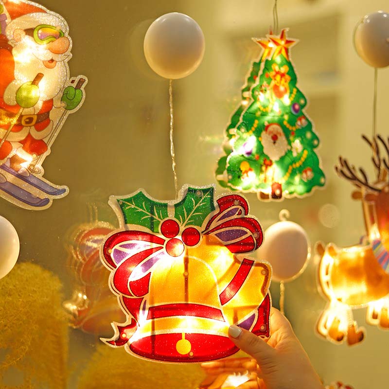 Christmas Window Suction Cup Lights