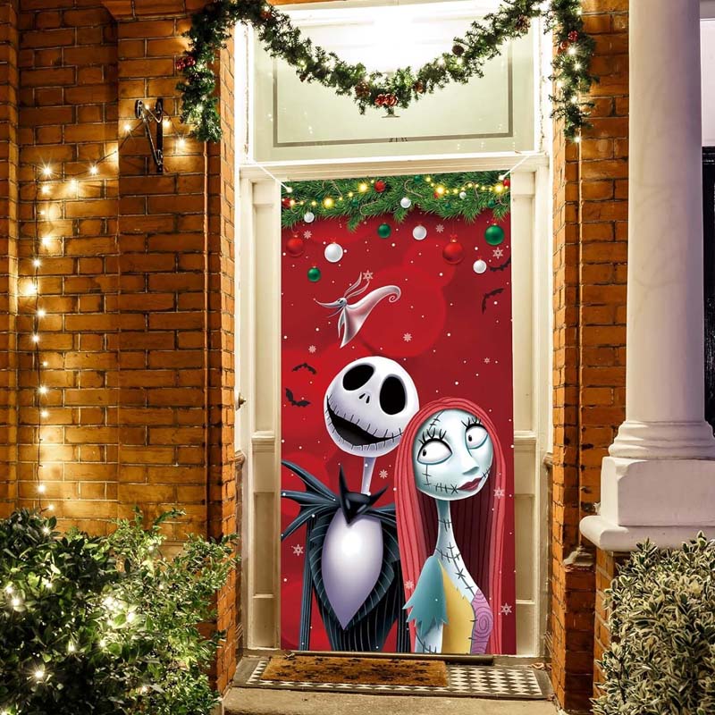 The Nightmare Before Christmas Door Curtain