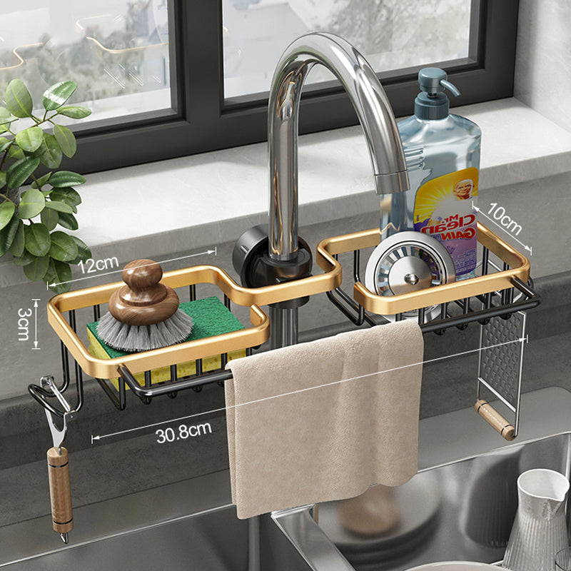 Rust-proof Space Aluminum Faucet Rack