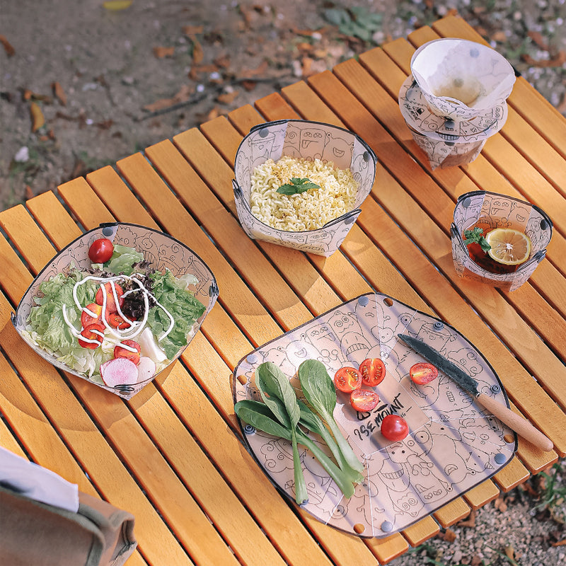 Outdoor Foldable Tableware