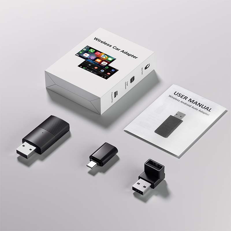 Mini Wireless CarPlay/Android Auto 2 in 1 Adapter