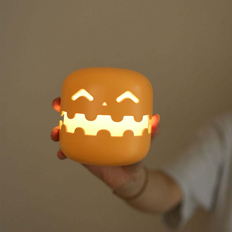 Halloween Creative Pumpkin Dimming Timer Night Light