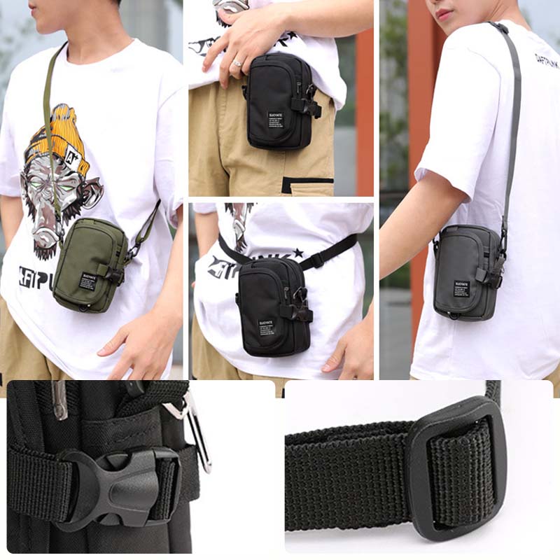 Oxford Cloth Multifunctional Waist Bag