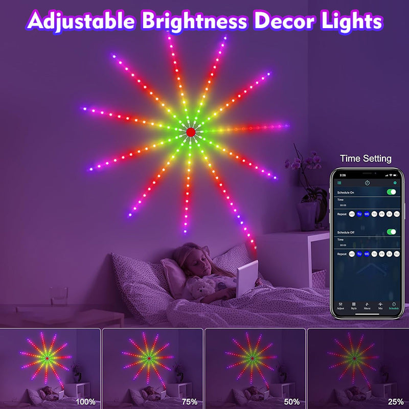 LED Firework Light with Bluetooth