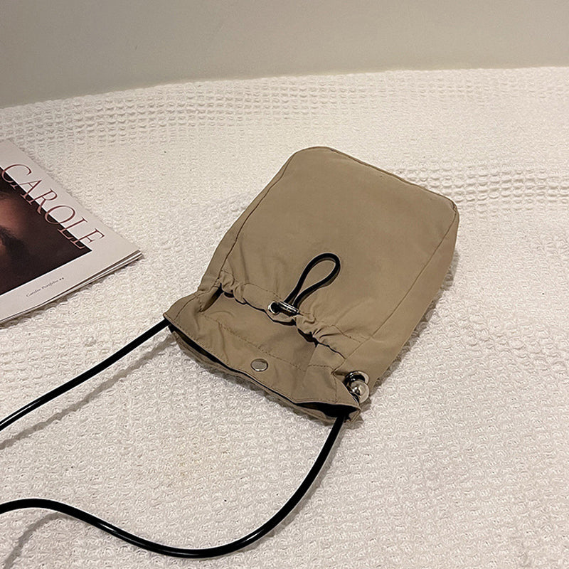 Minimalist Drawstring Phone Bag