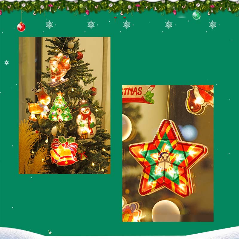 Christmas Window Suction Cup Lights