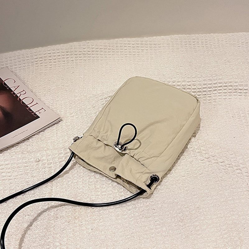 Minimalist Drawstring Phone Bag