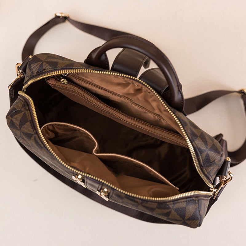 Large Capacity Retro Anti-theft Backpack