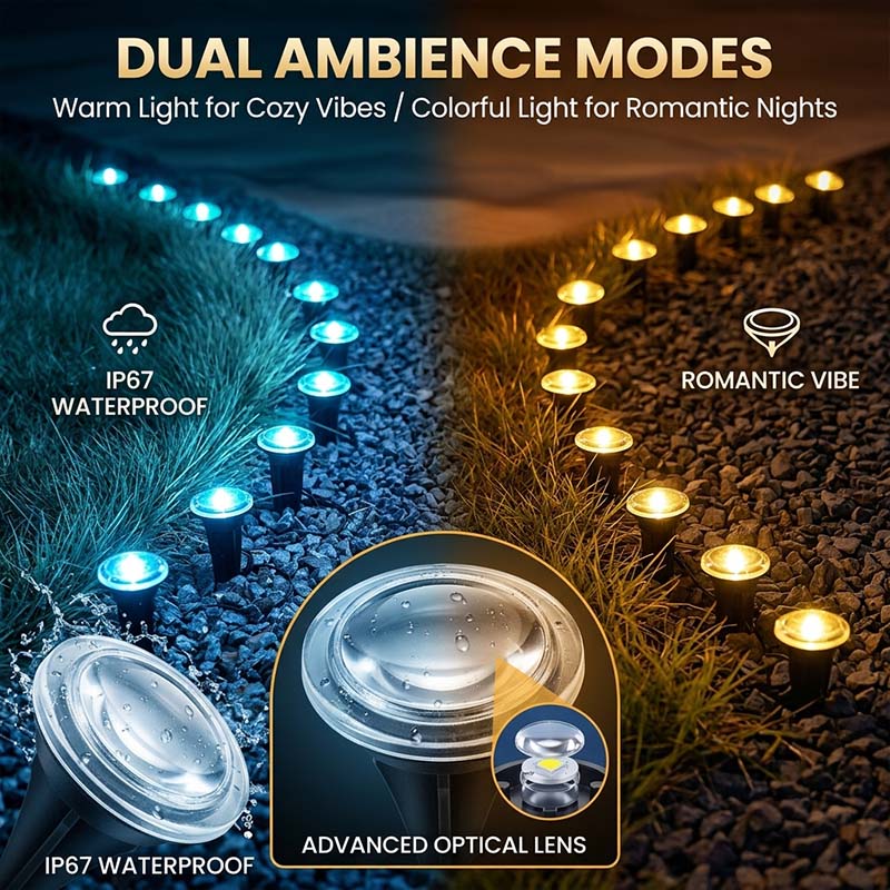 Solar pathway light