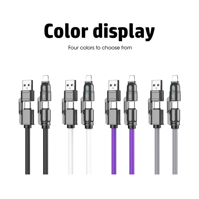 Two-in-two data cable