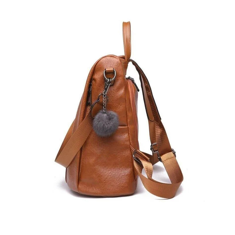 PU Leather Anti-theft Shoulder Bag