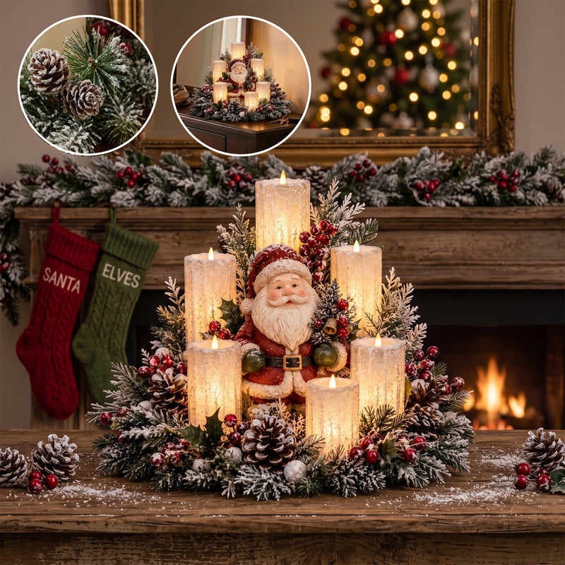 Christmas Candle Holder Ornament