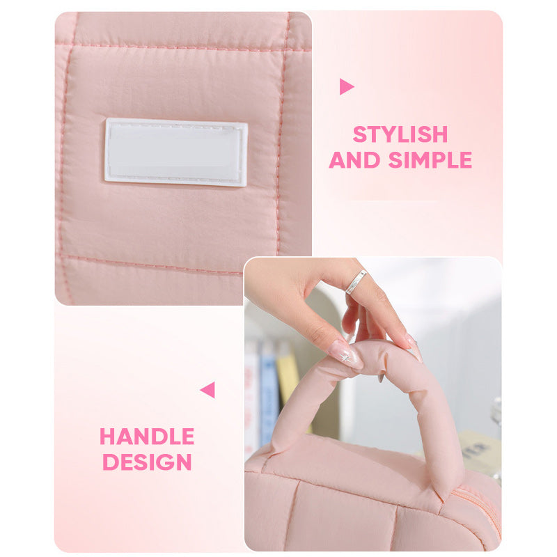 Puff Square Makeup Bag