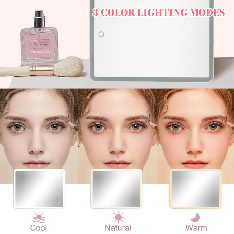 LED Light Portable Makeup Bag