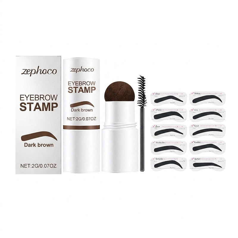 Eyebrow Stamp Stencil Kit
