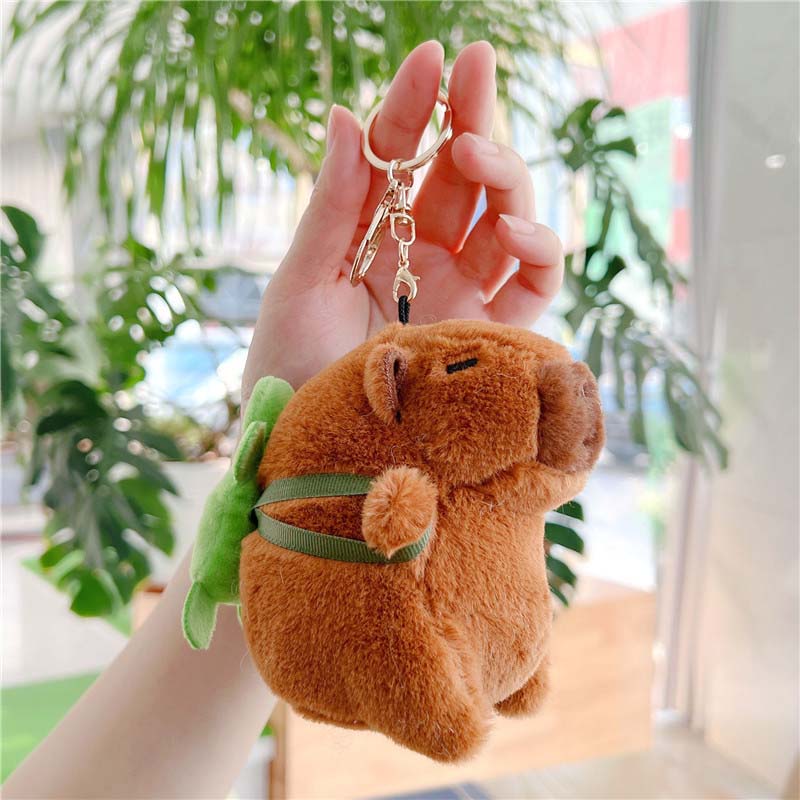 Capybara Keychain Key-ring Bag