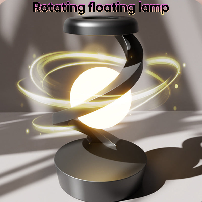 Floating wireless charging desk lamp