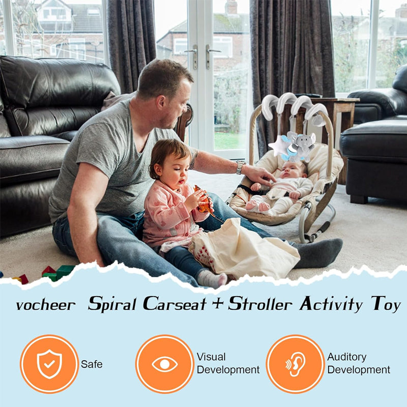 Baby Crib & Stroller Hanging Toys