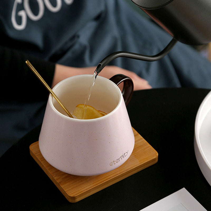 Mug with Lid and Spoon