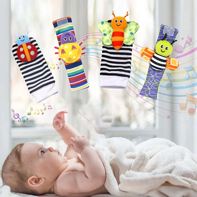 Baby Rattle Socks