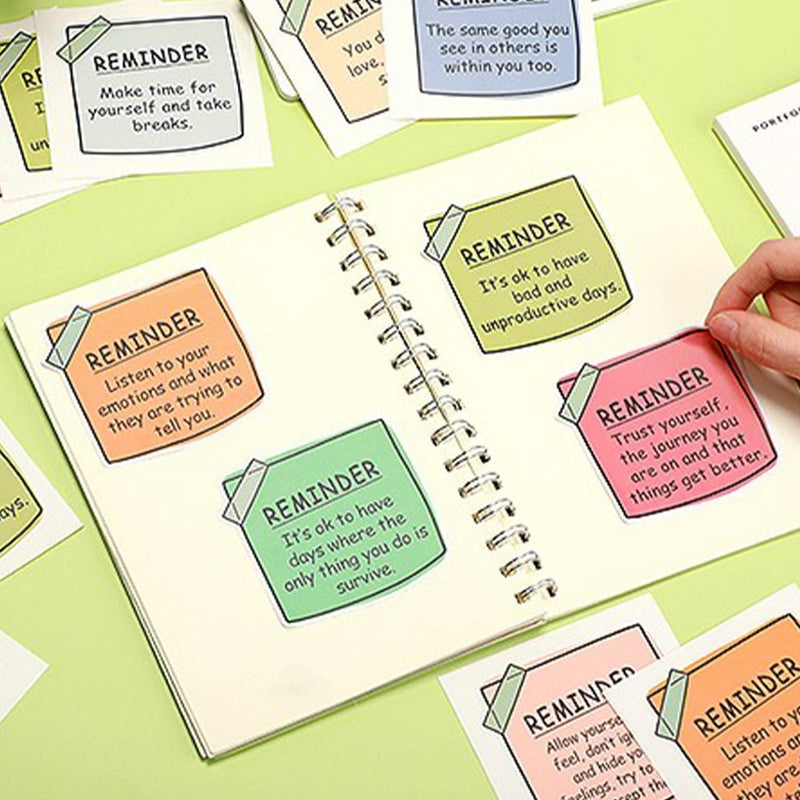 Mental Health Sticky Note Stickers（24 pcs）