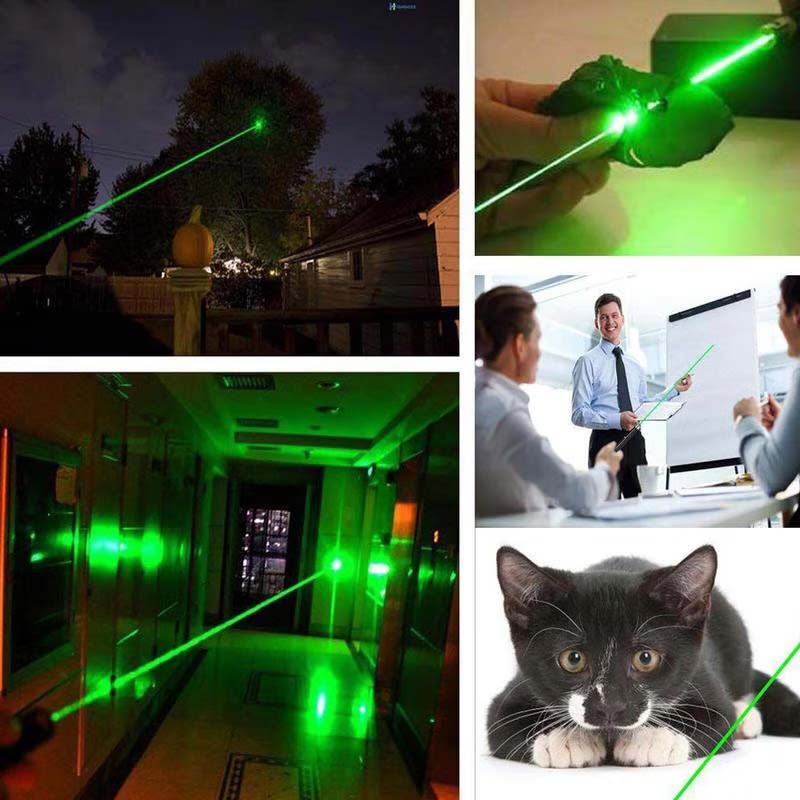 Long Range Green Beam Flashlight Laser