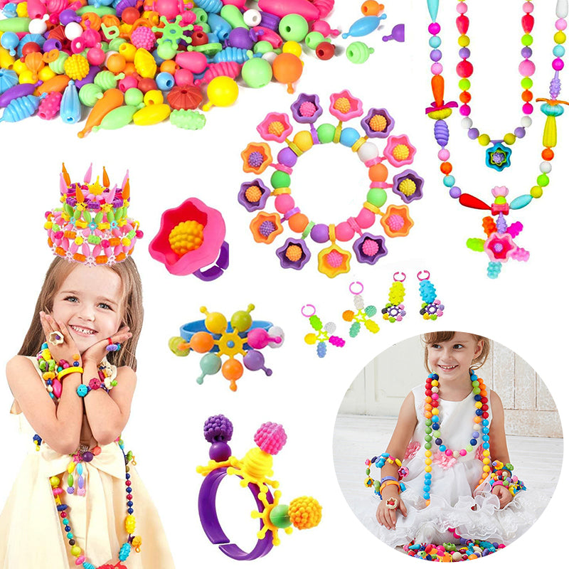 Kids DIY Jewelry Making Beads Kit