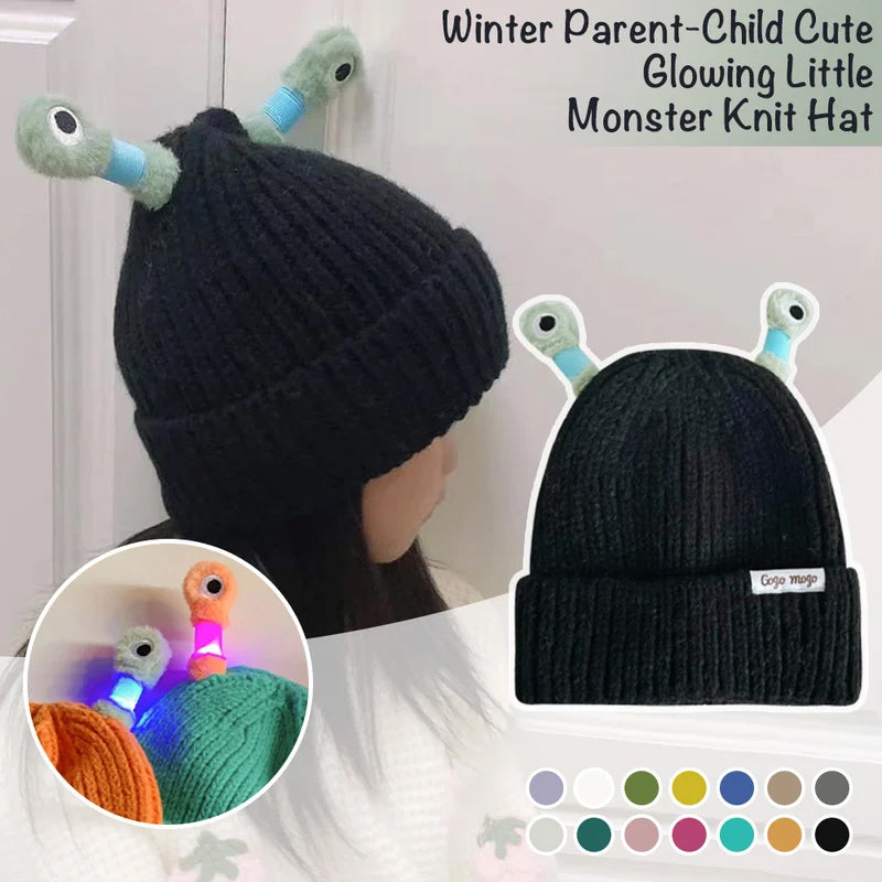 Glow in the Dark Little Monster Woolly Hat