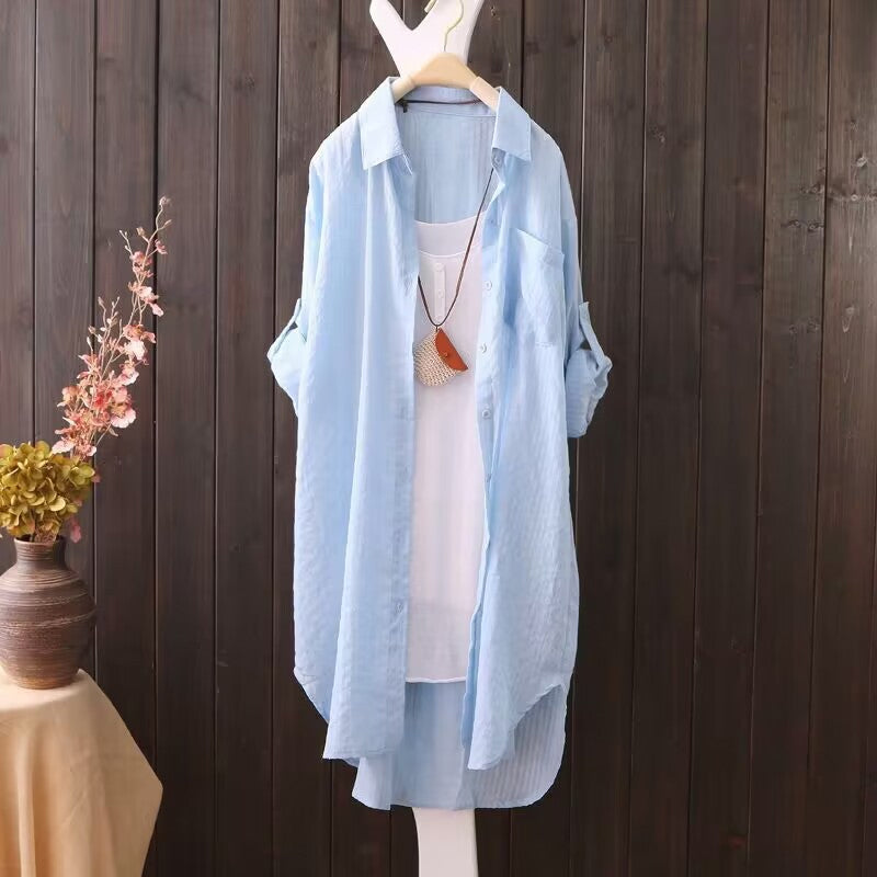 Plaid Sun Protection Shirt