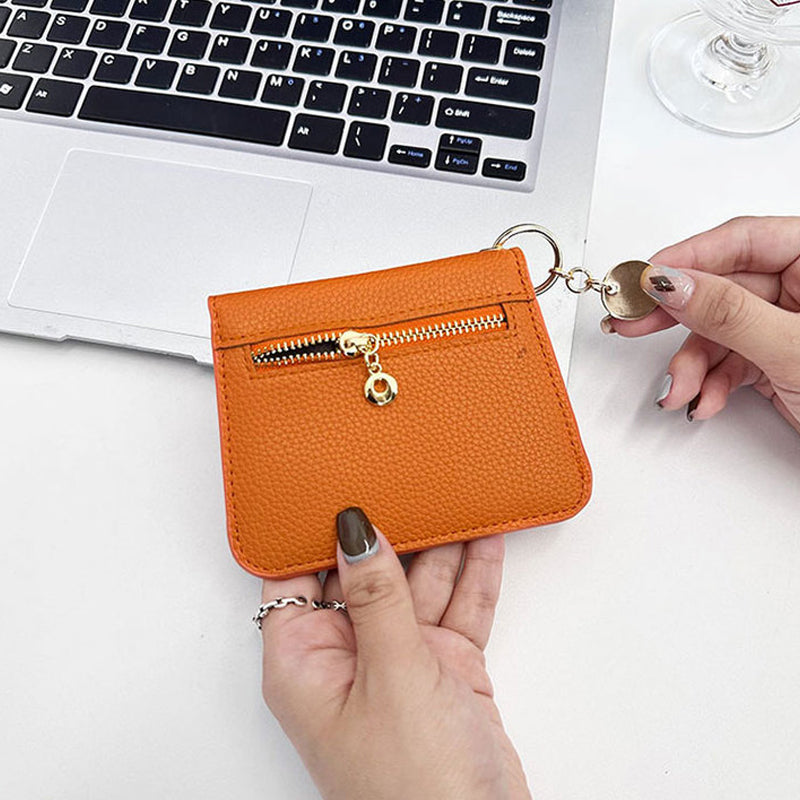Multicolor Zipper Coin Purse